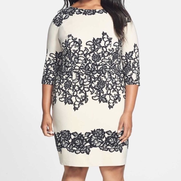 Adrianna Papell Dresses & Skirts - 🌟🆕🌟NWOT Adrianna Papell 3/4 Sleeve Dress